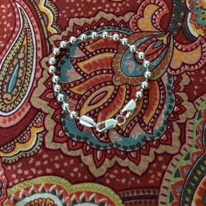 Silpada  sterling silver ball bead bracelet